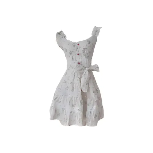 KKX Белый Женские Слиплатья