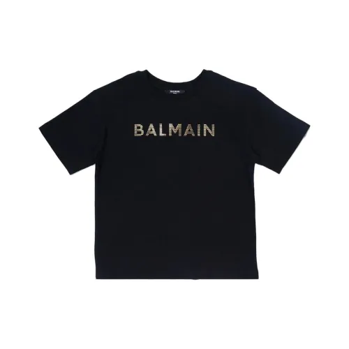 BALMAIN Черные Детские Рубашки