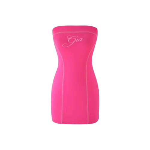 I.AM.GIA BLARE TUBE Мини Платье Без рукавов Платье Женское Розовое