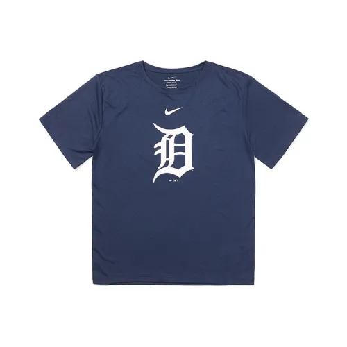 Nike x Mlb Base Logo T-Shirt Темно-синий Детский