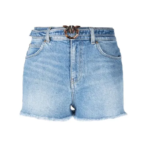 PINKO SS22 Джинсовые шорты Женские Blue