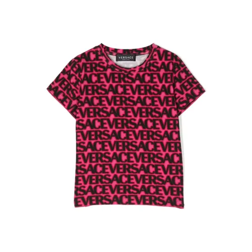 FANSIZHE T-рубашка розовая детская