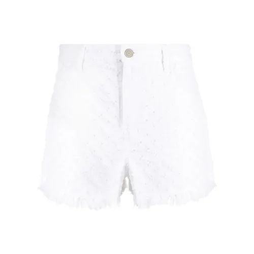 ISABEL MARANT Белые Женские Джинсовые Шорты