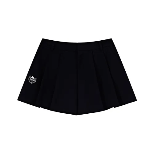 KAPPA Черный 990 Женские Повседневные Короткие Юбки
