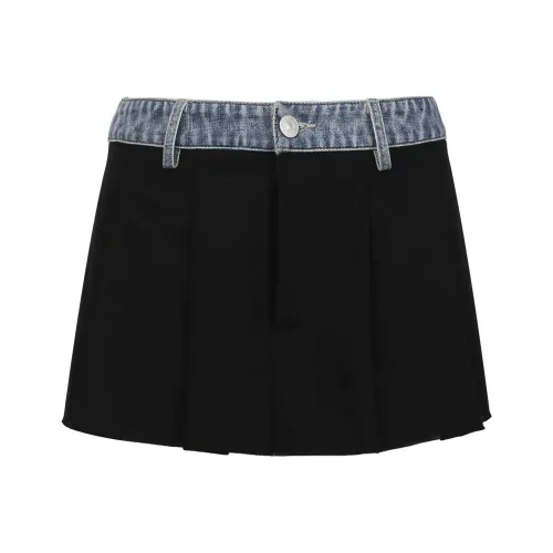Ann Andelman Повседневные короткие юбки Женские Черный