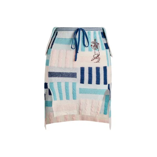 Vivienne Westwood Многоцветные Женские Повседневные Короткие Юбки