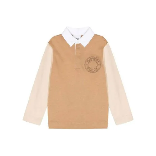 Burberry Бежевые Kids Т-рубашки