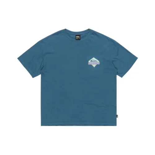 Quiksilver Темно-синие мужские футболки T