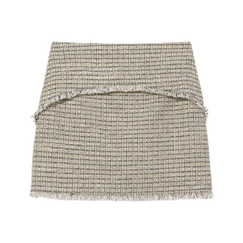 PROENZA SCHOULER Зеленая Женская Повседневная Короткая Юбка