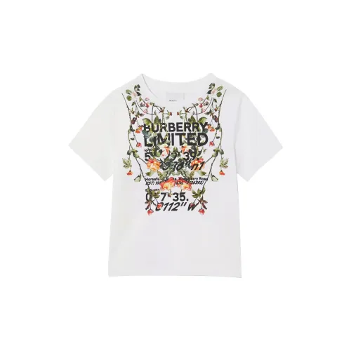 Burberry Белая Kids Т-рубашка