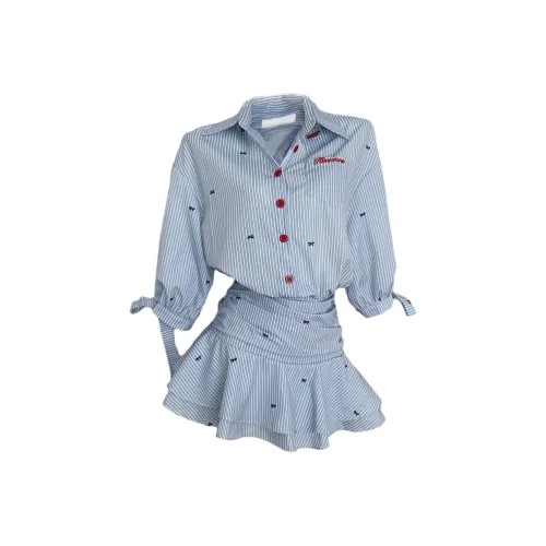 AURORA MUSE Длинное платье с длинными рукавами женское