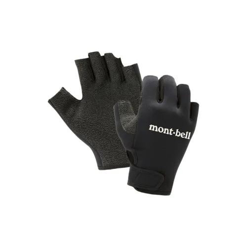 MONTBELL Neoprene Спортивные Перчатки Унисекс Черные