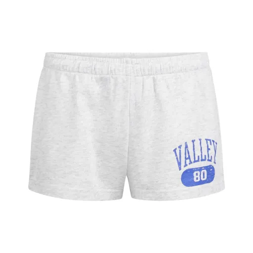 SKIMS Light Melange GREY/Light Photinia Gray Women's Casual Shorts  
SKIMS Светлый Меланж GREY/Светлый Фотиния Серый Женские Повседневные Шорты