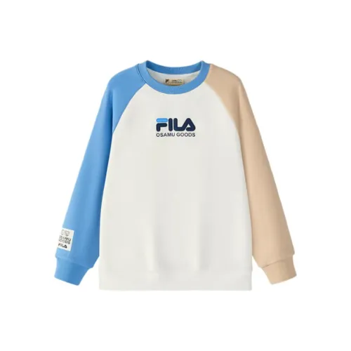 FILA KIDS x YUANTIANZHI LIANMINGKUAN Толстовка Cloud White Подростки