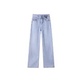 Светло-синий, длина до щиколотки