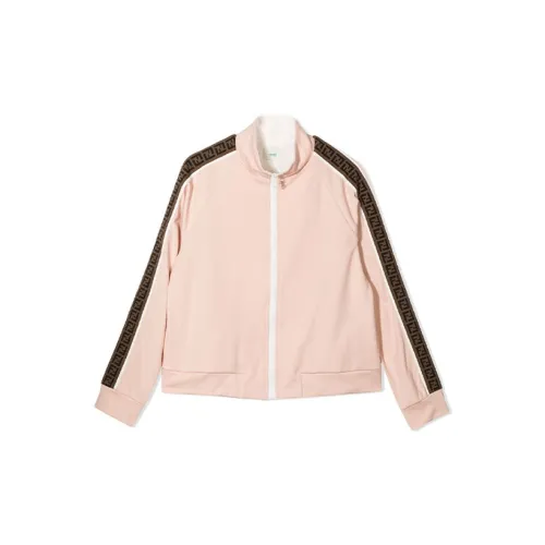 FENDI Куртки и Пальто Розовый Детский