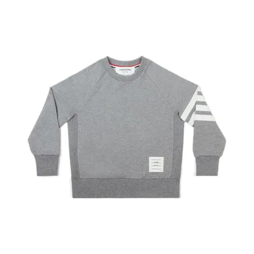 THOM BROWNE Серый Kids Свитшоты