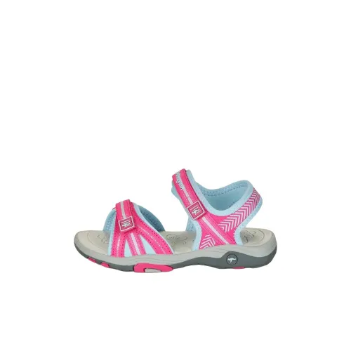 KangaROOS K Lane Противоскользящие Устойчивые к истиранию Низкий Топ Детские Сандалии Розовые Детские