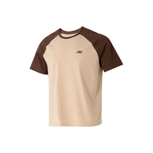Skechers Sports Life Collection T-Shirt Унисекс Коричневый 066D