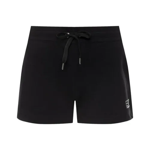 EMPORIO ARMANI EA7 Черные Женские Спортивные Шорты