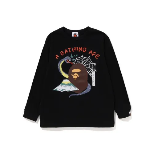 A BATHING APE Kids Т-рубашки