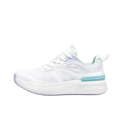 LOTTO Dust 2,0 Slip-resistant Abrasion-resistant Low Top Casual Women's White LOTTO Dust 2,0 Противоскользящий Устойчивый к истиранию Низкий Топ Повседневный Женский Белый