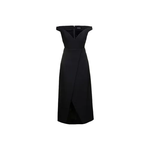 SOLACE LONDON Без рукавов Платье Женское Черное
