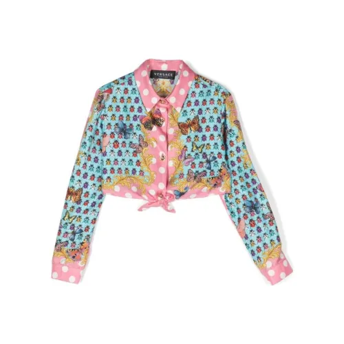 FANSIZHE Куртки и Пальто Розовый Детский