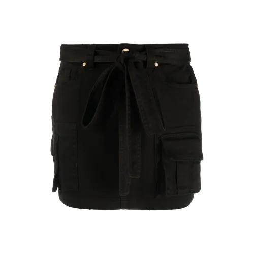 Blumarine Шоколад Женские Джинсовые Короткие Юбки