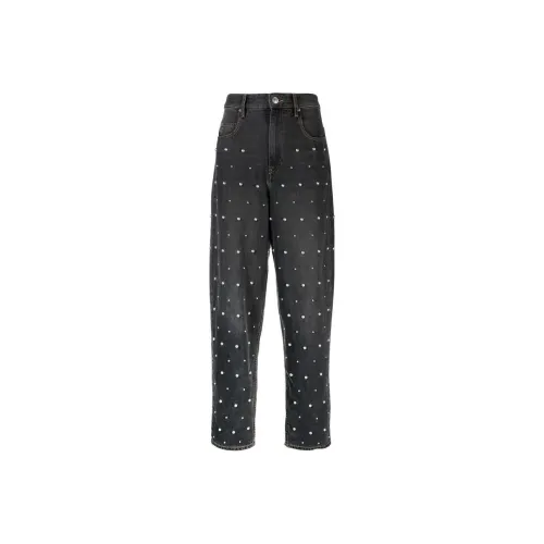 ISABEL MARANT Черные Женские Джинсы