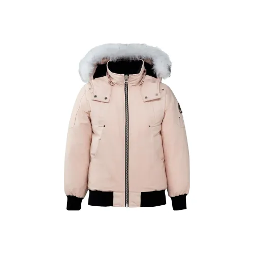Moose Knuckles Серый Розовый Kids Утеплённые куртки