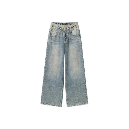 Miss Sixty Джинсы Женские Серый Синий