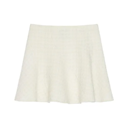 GIVENCHY FW24 Повседневные короткие юбки Женские Бежевый