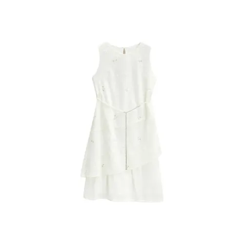 Love To Serve Без рукавов Платье Женское Абрикосовое