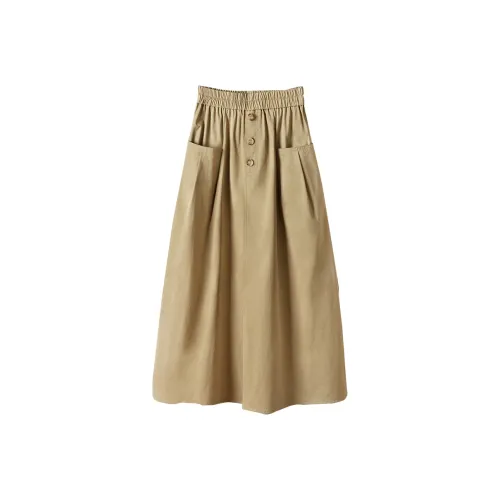 TOUCH Женские Повседневные Длинные Юбки