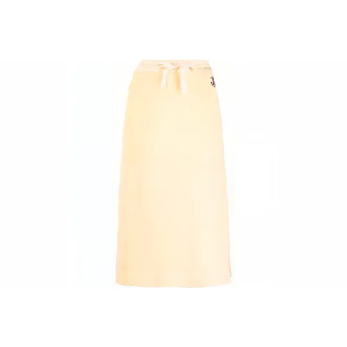JIL SANDER Желтая Женская Повседневная Длинная Юбка