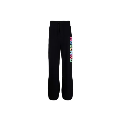 MOSCHINO Черные Женские Спортивные Брюки