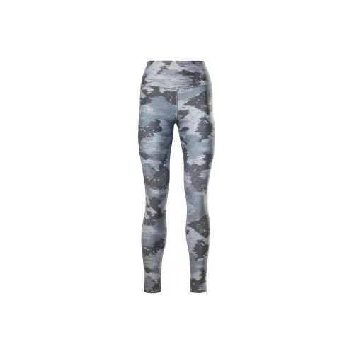 Reebok ID Платье с хвостом CAMO TIGHT Спортивные брюки Женские Серый Черный