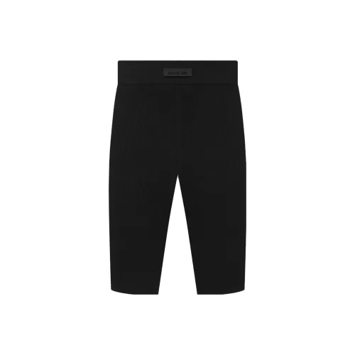 Fear of God Essentials Глубокий черный Женские спортивные шорты