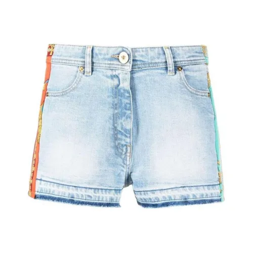 VERSACE SS22 Джинсовые шорты Женские Blue
