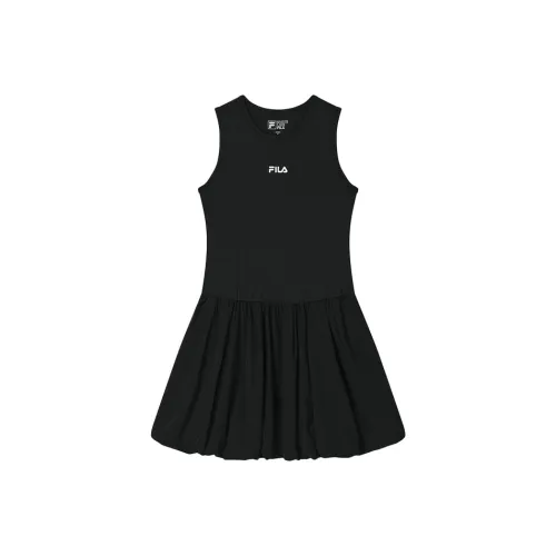 FILA ORIGINALE Глубокий черный BK Женские Платья без рукавов