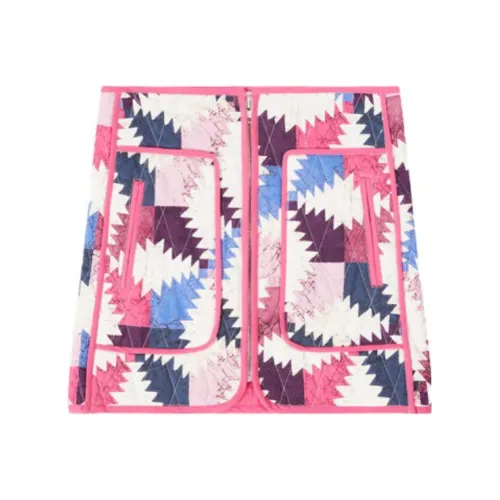 ISABEL MARANT Розовые Женские Повседневные Короткие Юбки