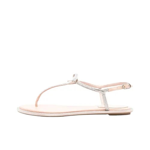 RENE CAOVILLA Caterina One Ремень Сандалии Женские Серебряные