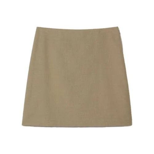 CLUB MONACO Повседневные короткие юбки Женские CAMEL