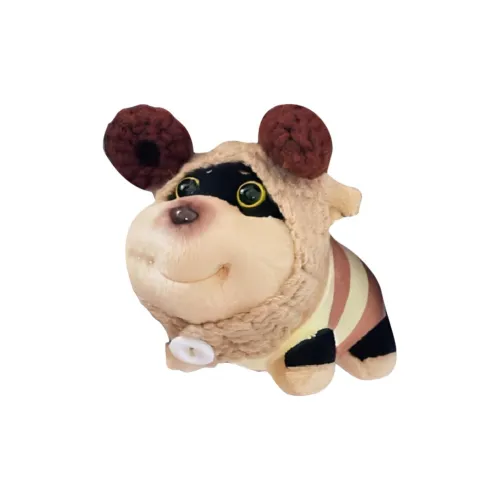 JINBANG Пчелка Щенок Креативный Нишевый Милая Мультяшная Брелок Украшение Куклы Плюшевый Брелок 11 см Рекомендуемая Высота