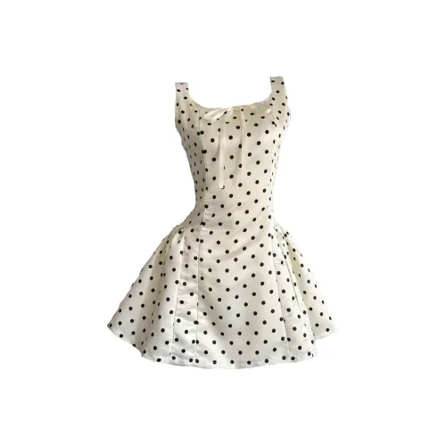 AURORA MUSE Без рукавов Платье Женское Абрикосовое