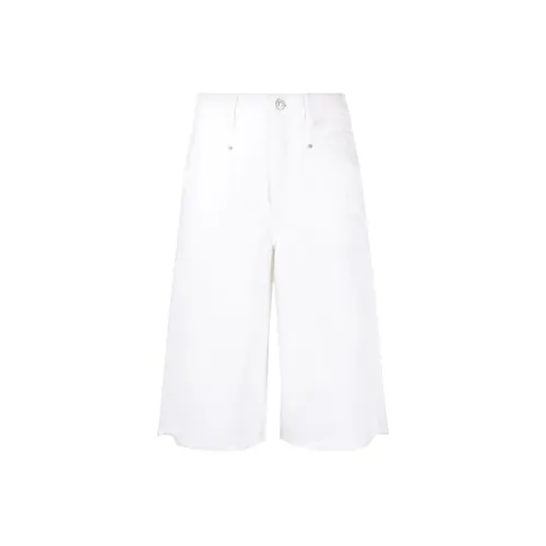 ISABEL MARANT Белые Женские Джинсовые Шорты
