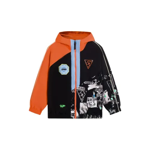 LINING YOUNG Куртка Sports Life Collection Оранжевая Детская