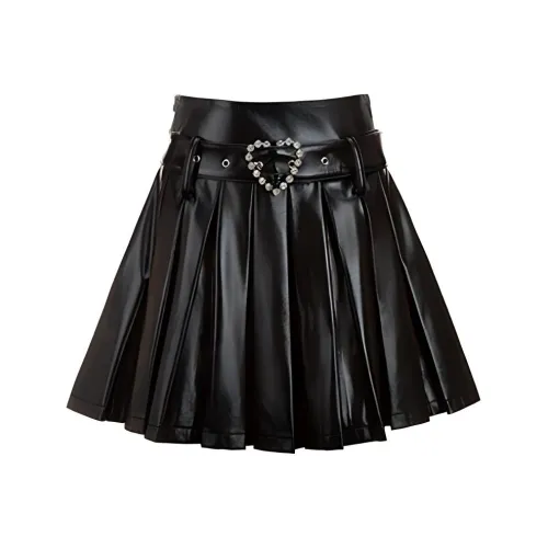 AIVEI Черные Женские Повседневные Короткие Юбки