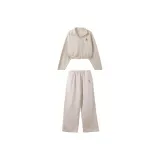 Комплект (Серый топ с длинным рукавом + штаны)